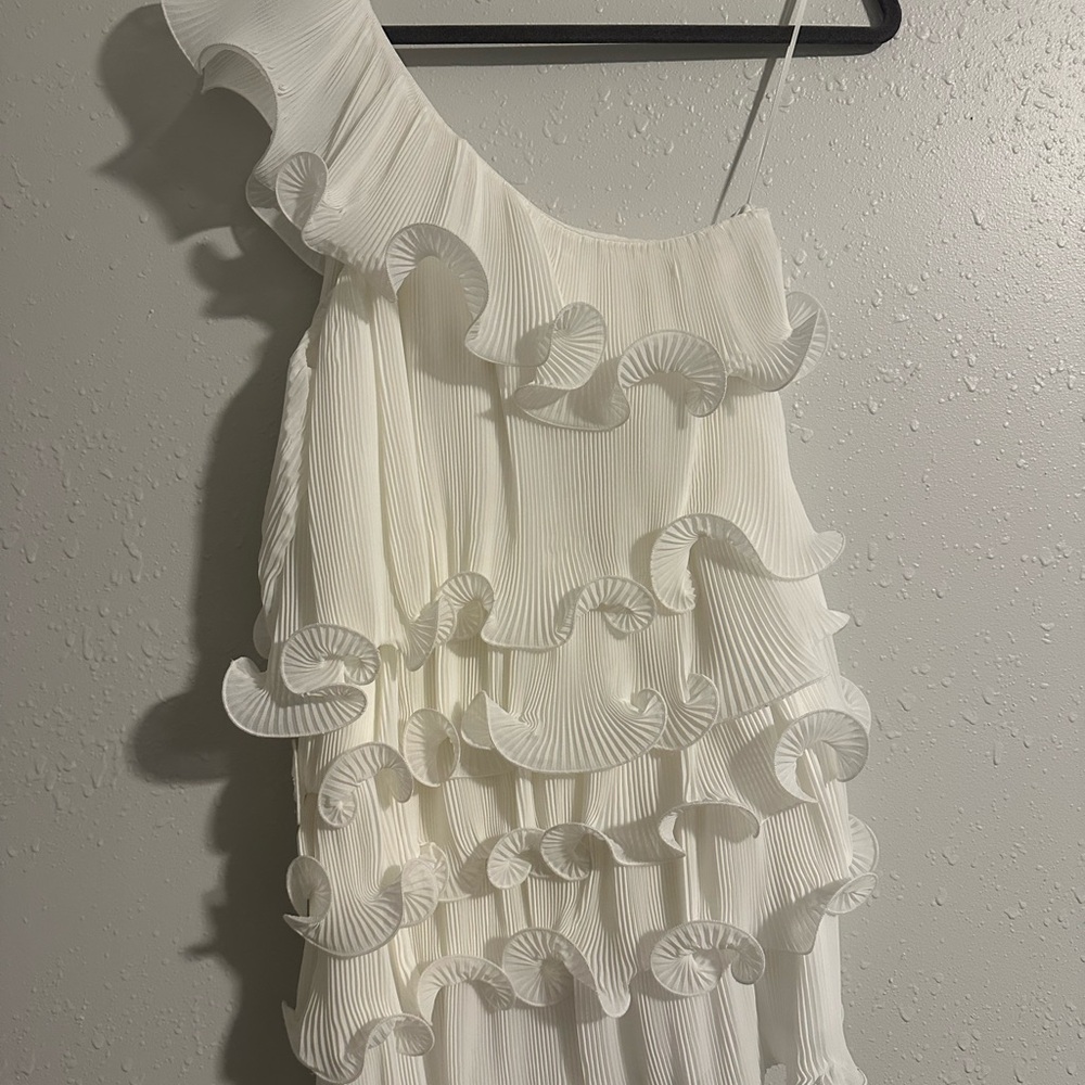 Milly Blakely Tiered Ruffle Dress